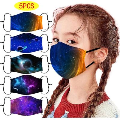 China Low Price 3d Printing Sky Mask Home Starry Kids Ear-hook Use+office+travel Hot Logo Custom Wholesale Mask for sale