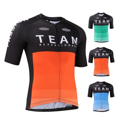 China Guangzhou Qiangyun Cycling Jersey Breathable Mountain Clothing Cycling Shirt Manufacturer Cycling Jersey Supplier for sale