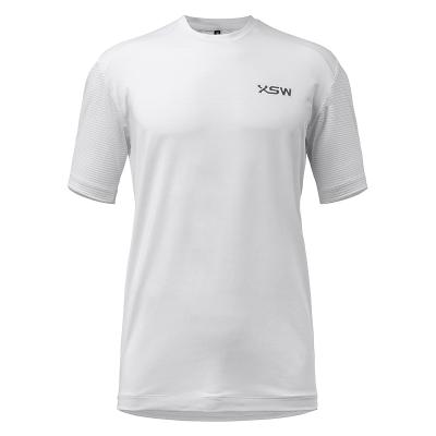 China Breathable Mesh Fabric Sportswear Tshirt Mens Short Sleeves T-Shirt Lightweight Breathable for sale