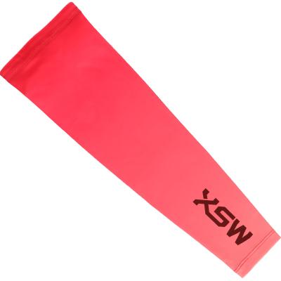 China OEM Breathable Ice Milk Silk Fabric Nine Elastic Outdoor Seamless Arm Sleeves Cycling Wear Sleeves UV Protection for sale