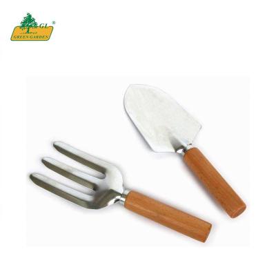 China Hot Selling Durable On Amazon Wooden Handle Garden Tool For Garden Trowel Garden Hand Tool for sale