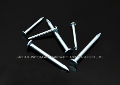 China High Hardened Concrete Nails , Diamond Point 4 Inch Galvanised Nails Smooth Shank for sale