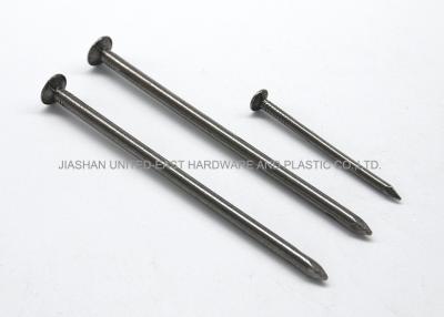 China 300MM Common Wire Nails Q195 Q235 Needle Point Smooth Shank Polished for sale