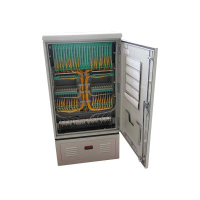 China FTTH Network FTTB FTTX Multi - Cores Fiber Optic Distribution Cabinet For Ourdoor FTTx Network for sale