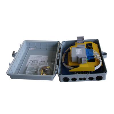 China FTTH Network FTTB FTTX Indoor Multi Core Fiber Optic Termination Box Splice Closure Distribution Box for sale