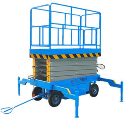 China Widely Professional Manufacture of Hydraulic Scissor Lift Platform Aerial Work Truck Mobile Light Cargo Lift for sale