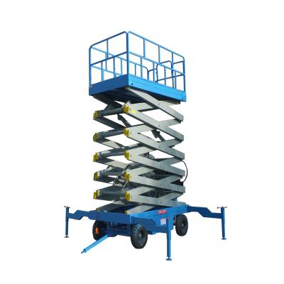 China Widely Professional Manufacture of Hydraulic Scissor Lift Platform Aerial Work Truck Mobile Light Cargo Lift for sale