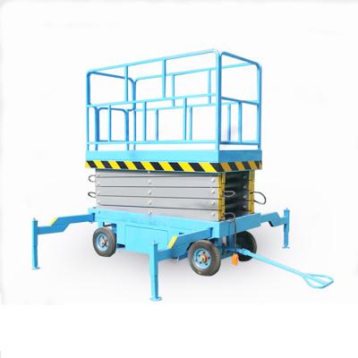 China Widely Professional Manufacture of Hydraulic Scissor Lift Platform Aerial Work Truck Mobile Light Cargo Lift for sale