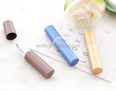 China Personal Care 10ml BLACK COLOR SPRAY PERFUME EMPTY TRAVEL BOTTLE FOIL REFILLABLE for sale