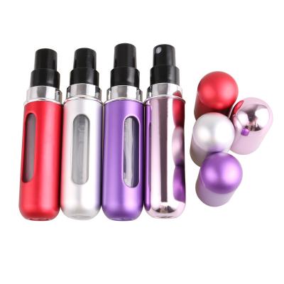 China 5ml Cosmetic Bottled Scented Bottled Water Bottles are bottled, aluminum, recyclable, self pumped, spray bottles, travel portable. for sale