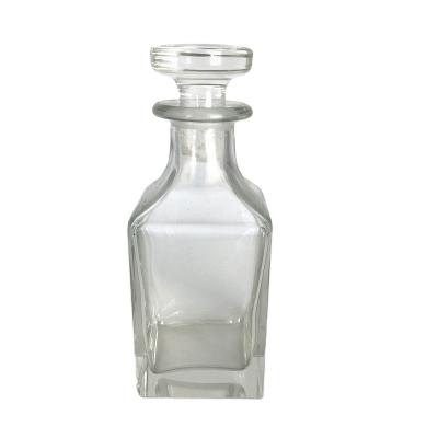 China Clear 150ml Recyclable Tubular Color Shine Diffuser Bottle Glass Diffuser Bottle for sale