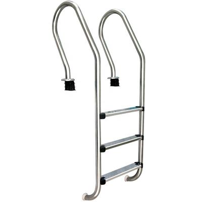 China High Quality Folding Ladders 316 SS Swimming Pool Equipment Stainless Steel Pool Ladder Railing for sale