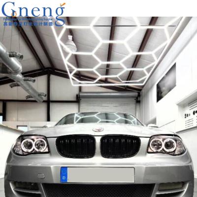 China High Brightness Seamless Connection Hexagon Led Car Wash Led Light Car Detailing Lights 3025*4778 for sale