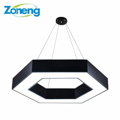 China High Efficient Hexagon Ceiling Hanging Pendant Lamp for sale