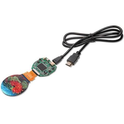 China stock selling 2.1 inch 2.1 inch lcd display circle lcd screen for smart watch customized lcd module 2, 1 inch 2.1 inch for sale