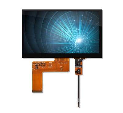 China 40pin RBG interface 7 inch lcd screen 800*480 lcd display module 7 inch 7 inch TFT display capacitive touch screen for sale