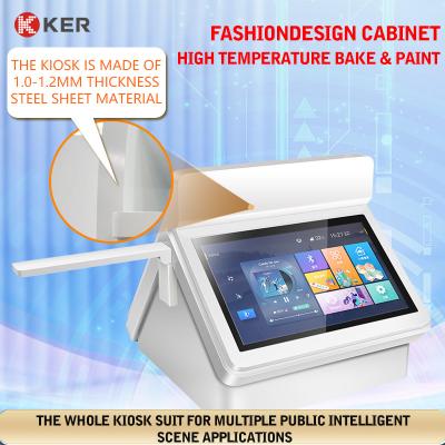 China Digital Touch Screen Document Printing Hotel Terminal Multifunction Self Service Kiosk for sale