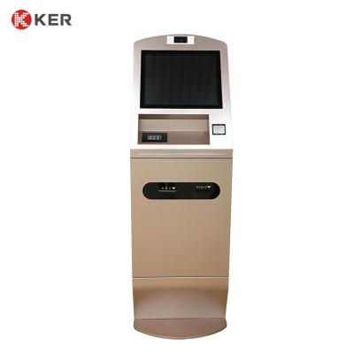 China Touch Screen Hotel Terminal Capacitive Self Service Kiosk for sale