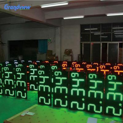 China Outdoor Outdoor Digital Fuel Price Signs LED Number Display Price Signboard For Gas Station for sale