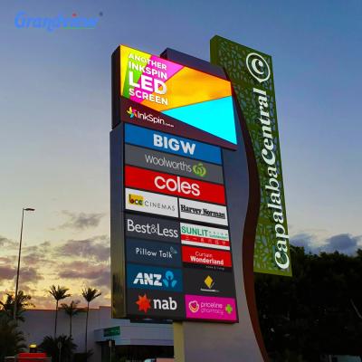 China Wayfinding Direction Custom Design Outdoor Led Advertising Steel Directional Pylon Sign Monument Logo Signs for sale