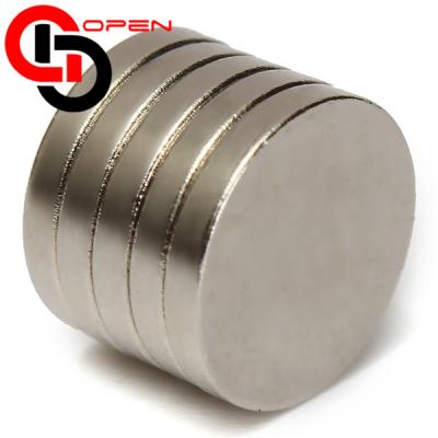 China Industrial Magnet Round Disc Neodymium Magnet Customized Shape High Power Magnet for sale