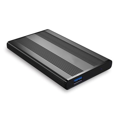 China Hard drives box 2.5 sata usb 3.0 hdd hard drive shockproof external ssd enclosure for sale