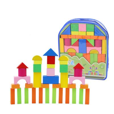 China Wooden Blocks Toy Baby Stack Toy Build Block Educational Baby Toys Children Educational Building For Game for sale