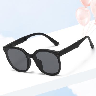 China New Square Children's Sun Glass Sunglasses Polarized Folding Sunglasses Boys And Girls Adjust Glasses Shading Sunglasses Anti-UV for sale