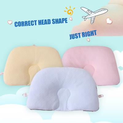 China Viable Formed Rest Baby Form Soft To Rest Baby Anti-bias Head Correction Newborn Baby Pillow for sale