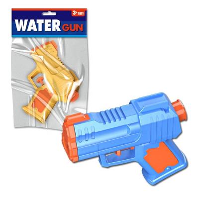 China Funny Summer Game Water Gun Toys Plastic Funny Solid Color Mini Outdoor Beach Summer For Kids Toys Water Gun for sale