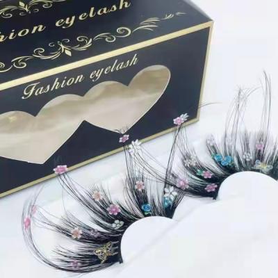 China Free sample 18 colorful styles custom private label eyelashes lay out eyelash extension with packaging box for sale