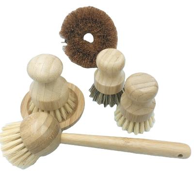 China Sustainable All nature organic eco wooden bamboo bottle bowl vegetable kitchen potato pan pot dish brush for sale