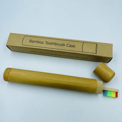 China Biodegradable Ergonomic Soft BPA Free Stiffens 100% Natural Biodegradable Bamboo Wood Eco-Friendly Bamboo Toothbrush for sale