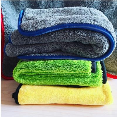 China Wash Cloth Detailing 1200gsm Auto Care Fast Fast High Absorbent Drying Clean Microfiber Car Sponge Towel for sale