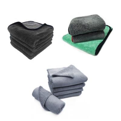 China Premium Professional Wash Station High Absorbent Super Absorbent Microfiber Cleaning Dry Towel For Surface for sale