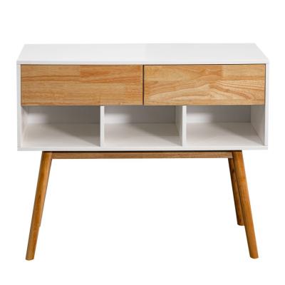 China Console Table With Drawer Modern Luxury Furniture Bed Side Tables Wood Console Tables With Drawer for sale