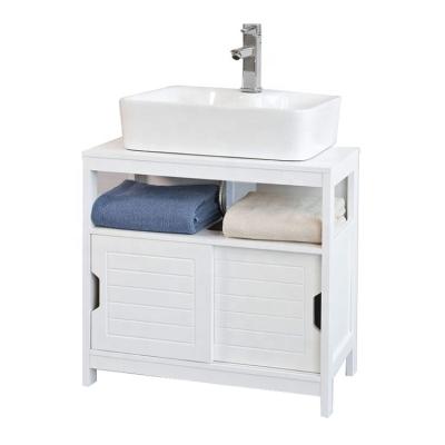 China New Modern Design Customized Modern Console Table Storage Under Sink Bathroom Cabinet for sale