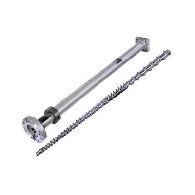 China Wear Resisting Alloy Plastic Extrusion Screw And Barrel For Plastic Extruder Machine for sale