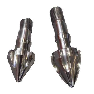 China Mini Bimetallic Screw Barrel Nozzle Tip For Injection Molding Machine for sale