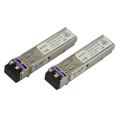 China Link-All 1.25G 160KM DWDM SFP Fiber Optic Transceiver LAD24-DxxS-160 for sale