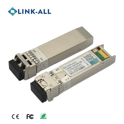 China DFB Laser Tx1270nm/Rx1330nm 60km Link-All Fiber Optic 10G Bidi SFP LASX-T2733S-60 for sale