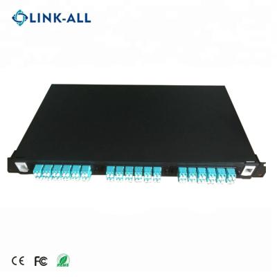 China 1U stretch type A.W.G. 100G Thermal DWDM Mux/Demux with Chassis 480*230*43mm for sale