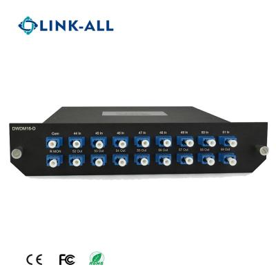 China Link-all 1u dwdm rackmount DWDM16bgdddad for sale