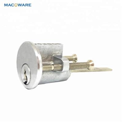 China Metal Door High Quality 45-55mm Tail Rim Lock Door Lock Security Solid Brass Cylinder for sale