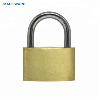 China Warehouse Shackle Good Quality Cheap Steel Brass Padlock for sale