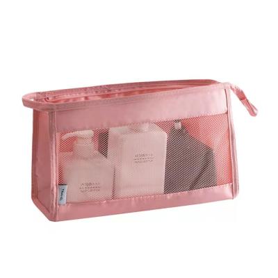 China Fashion Supersdream 2022 New Cosmetic Bag Wholesale Mesh Cosmetic Brush Bag Travel Make Up Bag for sale