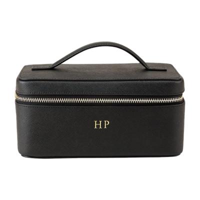 China Fashion Supersdream Trendy Luxury Travel Cosmetic Bag Make Up Case New Design Private Label Cosmetic Bag Black Make Up Bag for sale