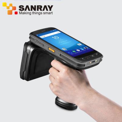 China Assets Tracking Android Long Term RFID Handheld UHF PDA 1d 2D Qr Barcode Scanner For Warehouse Inventory Management for sale