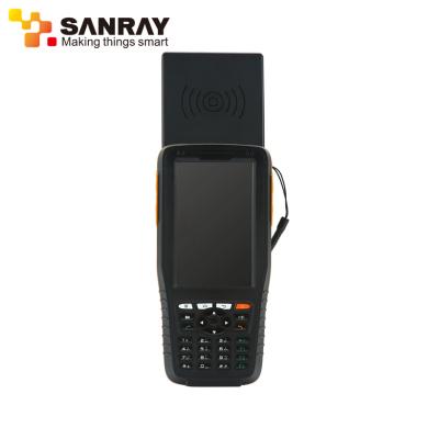 China Handheld reader UHF rfid handheld transmitter and receiver for Sanray Express P6001 172*81*37mm for sale