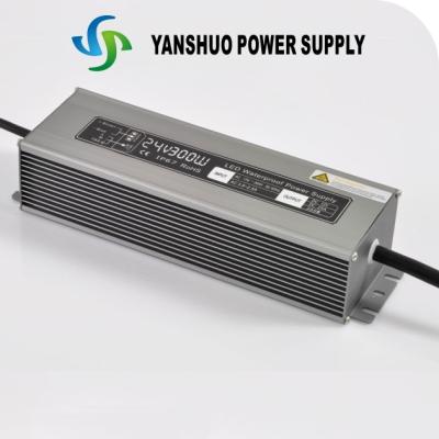 China IP67 300W 24V LED Power Supply AC 170V - 250V Two Years Warranty for sale